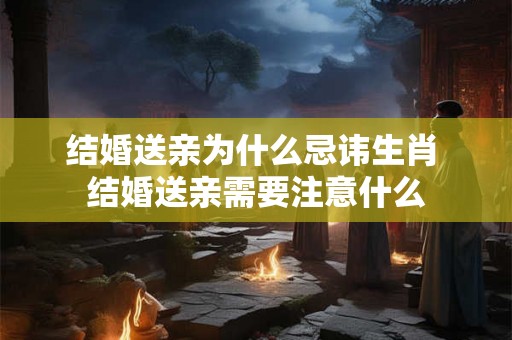 结婚送亲为什么忌讳生肖 结婚送亲需要注意什么