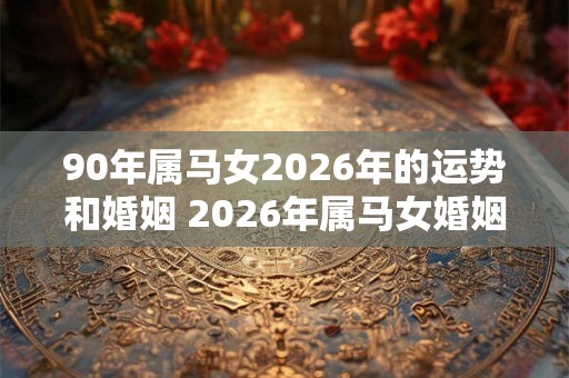 90年属马女2026年的运势和婚姻 2026年属马女婚姻运如何