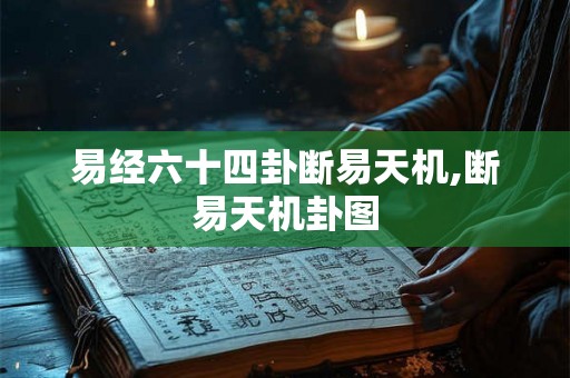 易经六十四卦断易天机,断易天机卦图