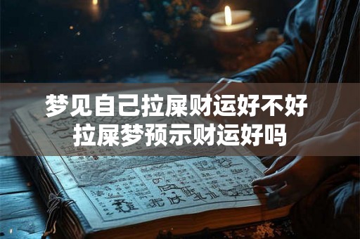 梦见自己拉屎财运好不好 拉屎梦预示财运好吗