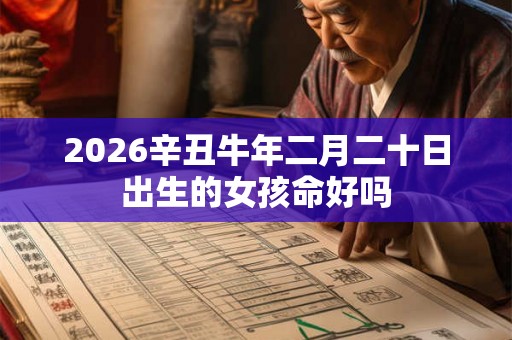 2026辛丑牛年二月二十日出生的女孩命好吗