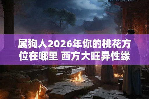 属狗人2026年你的桃花方位在哪里 西方大旺异性缘