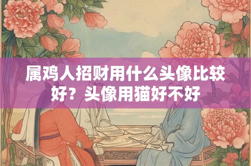 属鸡人招财用什么头像比较好？头像用猫好不好