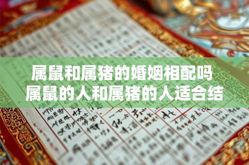 属鼠和属猪的婚姻相配吗 属鼠的人和属猪的人适合结婚吗
