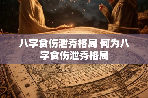 八字食伤泄秀格局 何为八字食伤泄秀格局