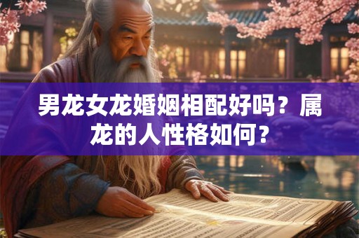 男龙女龙婚姻相配好吗？属龙的人性格如何？