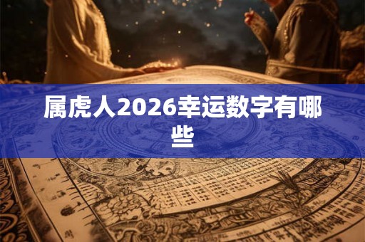 属虎人2026幸运数字有哪些