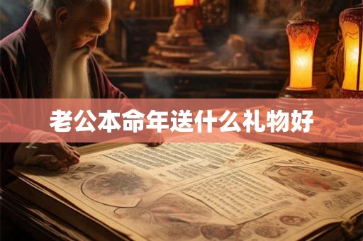 老公本命年送什么礼物好