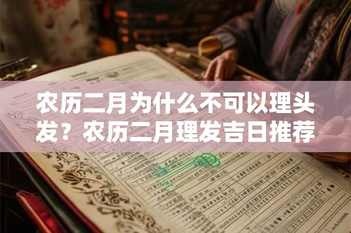 农历二月为什么不可以理头发？农历二月理发吉日推荐