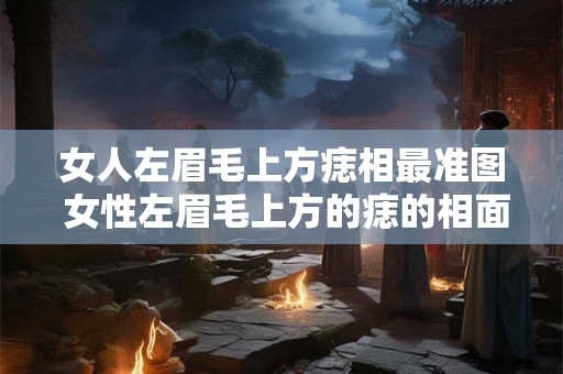 女人左眉毛上方痣相最准图 女性左眉毛上方的痣的相面图准确度最高吗 女人左眉毛上方痣相最准图 女性左眉毛上方的痣的相面图准确度最高吗