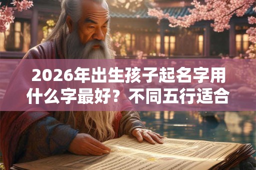 2026年出生孩子起名字用什么字最好?不同五行适合用什么字? 2026年出生孩子起名字用什么字最好?不同五行适合用什么字?