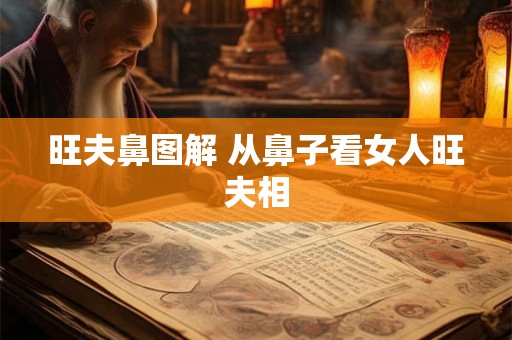 旺夫鼻图解 从鼻子看女人旺夫相 旺夫鼻图解 从鼻子看女人旺夫相