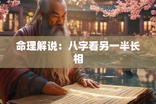 命理解说：八字看另一半长相