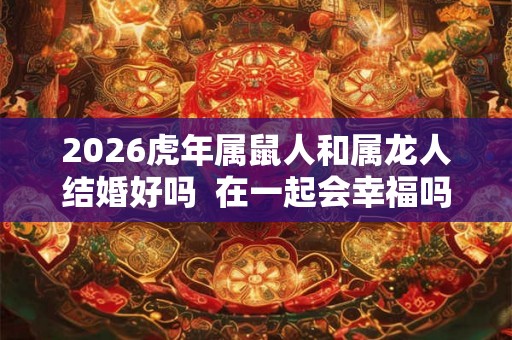 2026虎年属鼠人和属龙人结婚好吗  在一起会幸福吗
