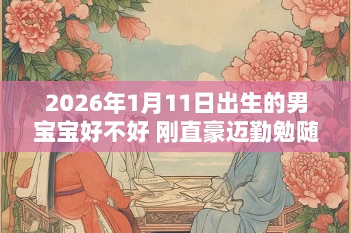 2026年1月11日出生的男宝宝好不好 刚直豪迈勤勉随和 2026年1月11日出生的男宝宝好不好 刚直豪迈勤勉随和
