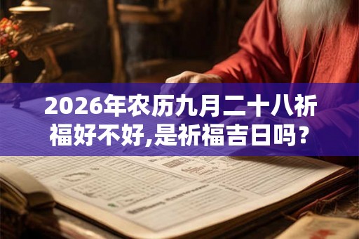 2026年农历九月二十八祈福好不好,是祈福吉日吗? 2026年农历九月二十八祈福好不好,是祈福吉日吗?