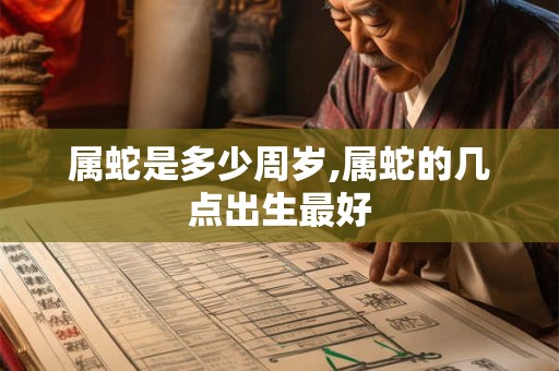 属蛇是多少周岁,属蛇的几点出生最好