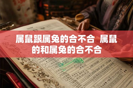 属鼠跟属兔的合不合  属鼠的和属兔的合不合
