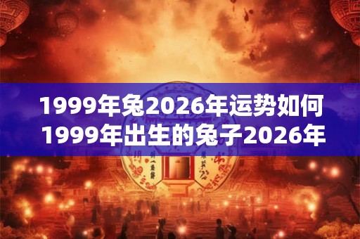 1999年兔2026年运势如何 1999年出生的兔子2026年的运势将会如何 1999年兔2026年运势如何 1999年出生的兔子2026年的运势将会如何