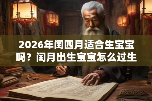2026年闰四月适合生宝宝吗？闰月出生宝宝怎么过生日？