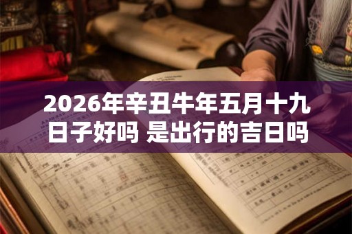 2026年辛丑牛年五月十九日子好吗 是出行的吉日吗