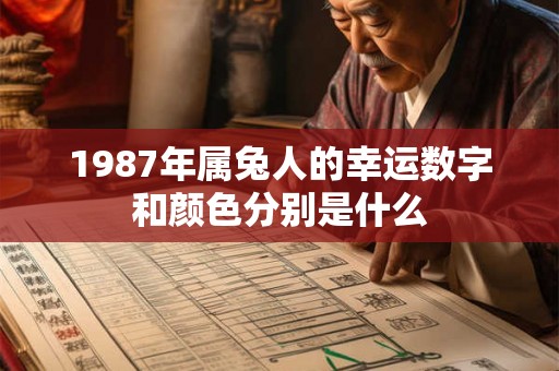 1987年属兔人的幸运数字和颜色分别是什么
