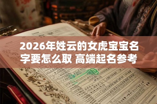 2026年姓云的女虎宝宝名字要怎么取 高端起名参考