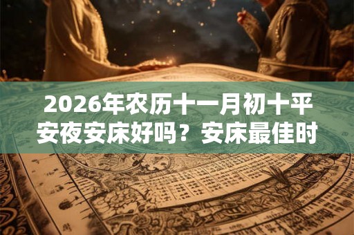 2026年农历十一月初十平安夜安床好吗？安床最佳时间几点？