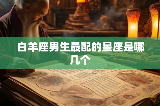 白羊座男生最配的星座是哪几个 白羊座男生最配的星座是哪几个