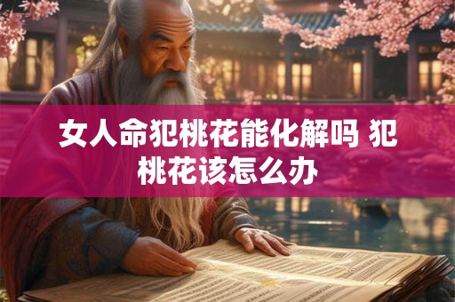 女人命犯桃花能化解吗 犯桃花该怎么办 女人命犯桃花能化解吗 犯桃花该怎么办