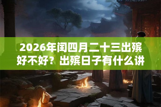 2026年闰四月二十三出殡好不好？出殡日子有什么讲究？