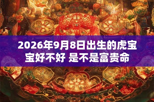 2026年9月8日出生的虎宝宝好不好 是不是富贵命