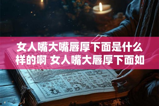 女人嘴大嘴唇厚下面是什么样的啊 女人嘴大唇厚下面如何