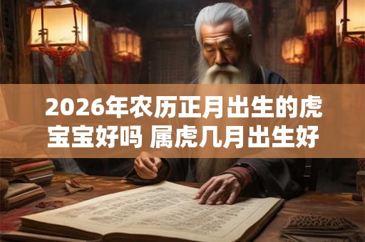 2026年农历正月出生的虎宝宝好吗 属虎几月出生好