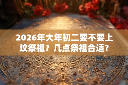 2026年大年初二要不要上坟祭祖？几点祭祖合适？