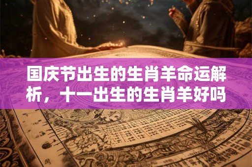 国庆节出生的生肖羊命运解析，十一出生的生肖羊好吗？