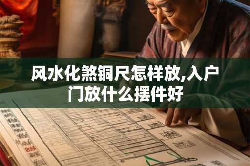 风水化煞铜尺怎样放,入户门放什么摆件好