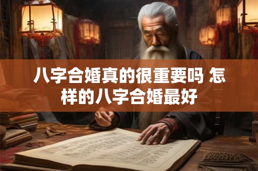 八字合婚真的很重要吗 怎样的八字合婚最好