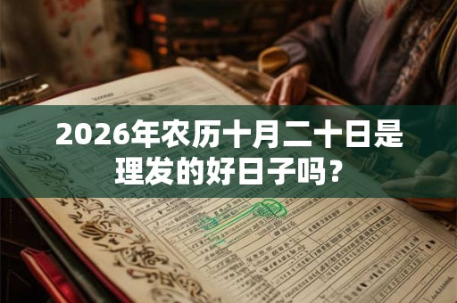 2026年农历十月二十日是理发的好日子吗？