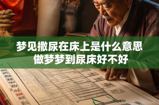 梦见撒尿在床上是什么意思 做梦梦到尿床好不好
