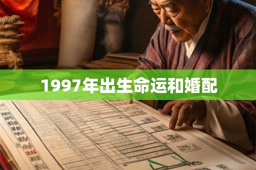 1997年出生命运和婚配
