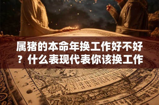 属猪的本命年换工作好不好？什么表现代表你该换工作了？