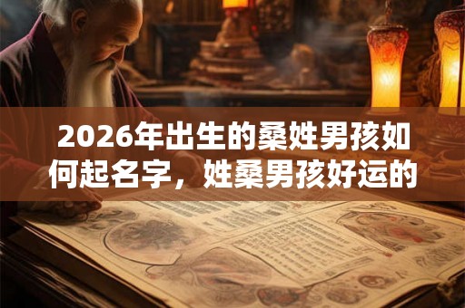 2026年出生的桑姓男孩如何起名字，姓桑男孩好运的名字