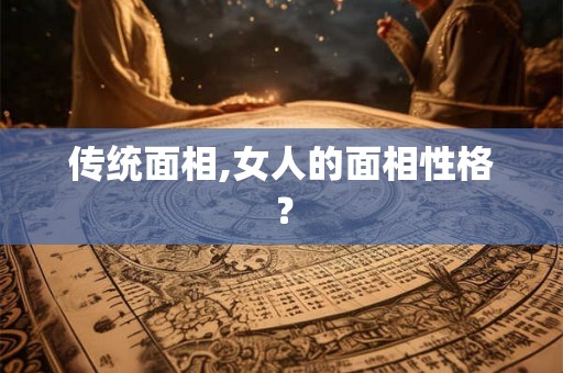 传统面相,女人的面相性格？