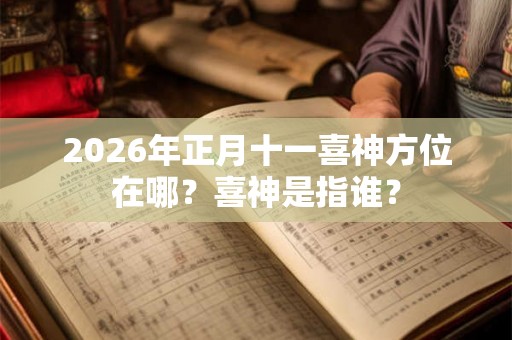 2026年正月十一喜神方位在哪？喜神是指谁？
