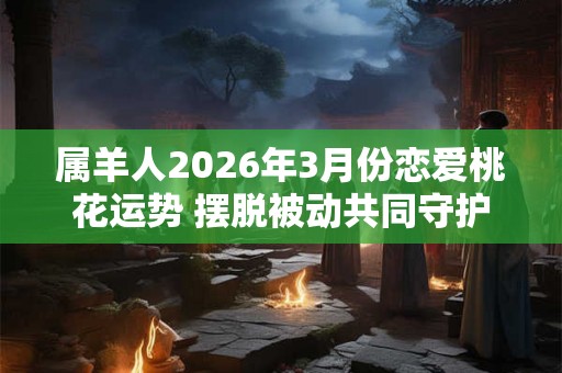 属羊人2026年3月份恋爱桃花运势 摆脱被动共同守护