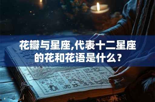 花瓣与星座,代表十二星座的花和花语是什么？