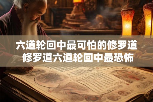 六道轮回中最可怕的修罗道 修罗道六道轮回中最恐怖的