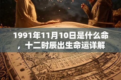 1991年11月10日是什么命，十二时辰出生命运详解