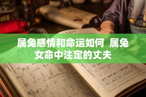 属兔感情和命运如何  属兔女命中注定的丈夫